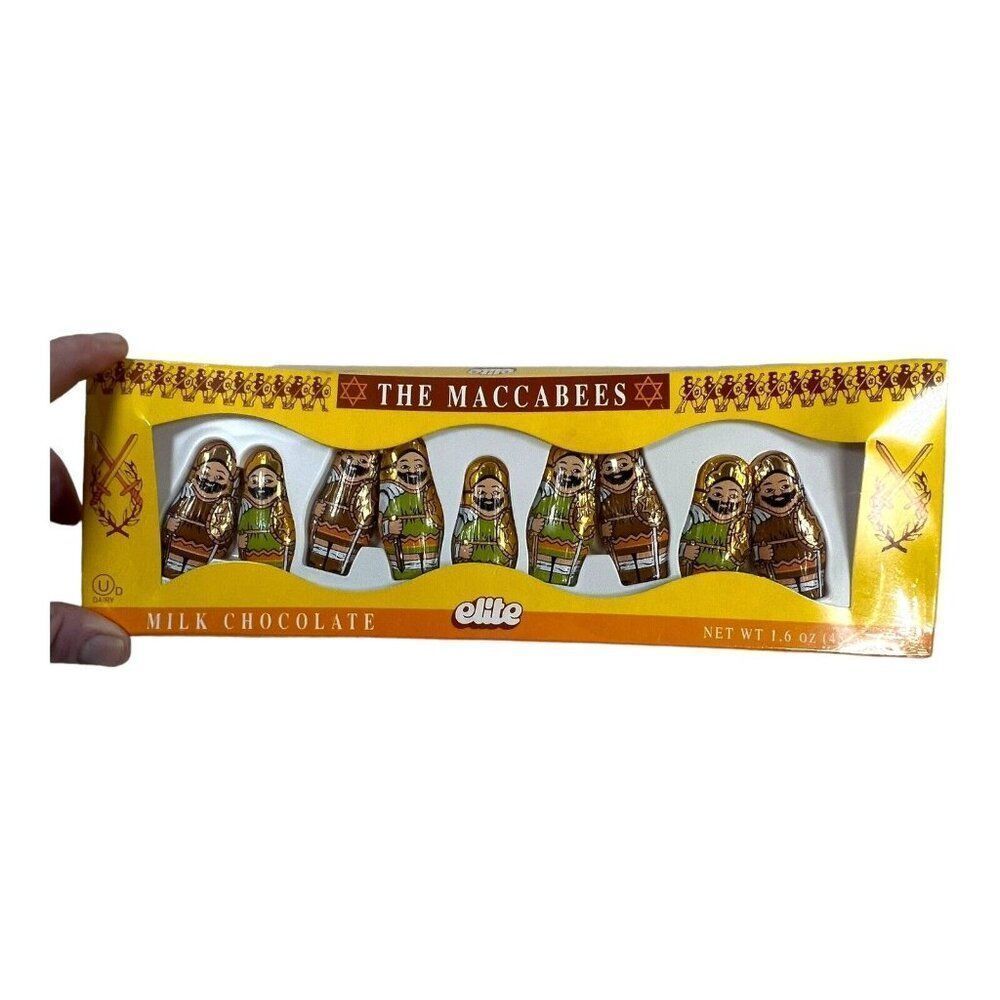 Vintage Rite Lite Chanukah The Maccabees Milk Chocolate Elite For Display Only